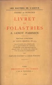 Ronsard - Livret de folastries  Janot parisien - 1553 - 50